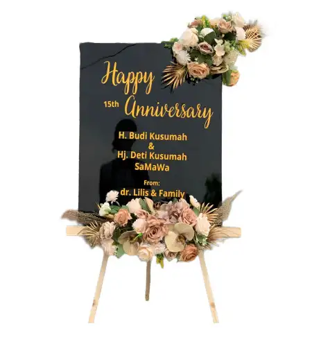 Papan Bunga Akrilik Cangkol