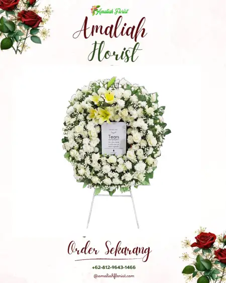 Krans Bunga Duka Cangkol